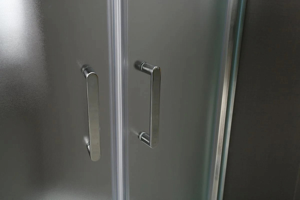 Душевой уголок BelBagno Uno -195 R 2 80 P Cr стекло текстурное