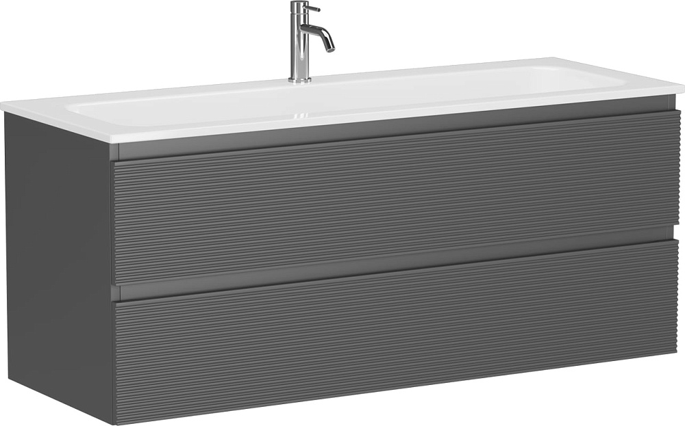 Тумба с раковиной Sancos Folk 120 grey soft