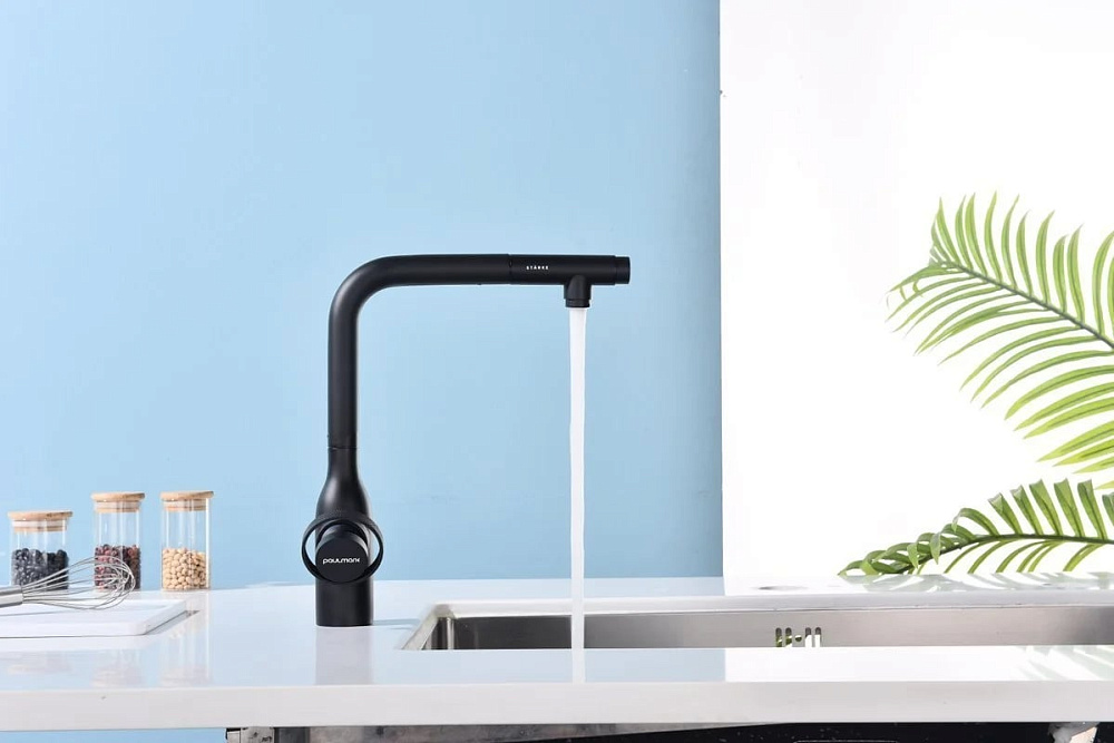 Смеситель для кухни Paulmark Urban Ur213104-AN антрацит