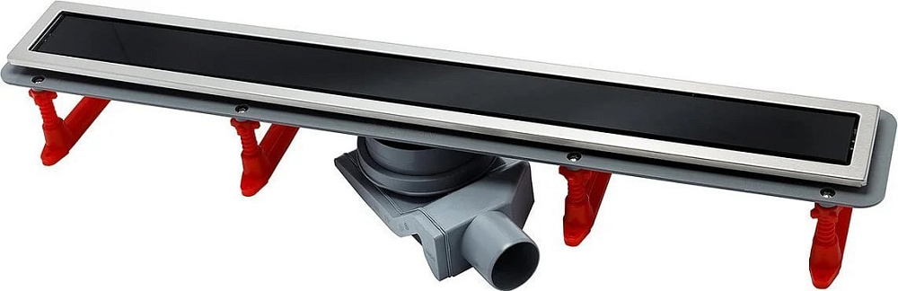 Душевой трап (лоток) Pestan Confluo Premium Line 750, черное стекло/сталь