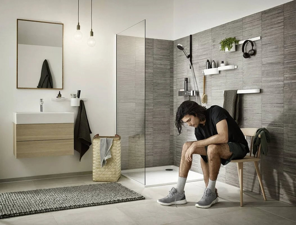 Душевая лейка Hansgrohe Pulsify Select 105 3jet 24111000 EcoSmart, хром
