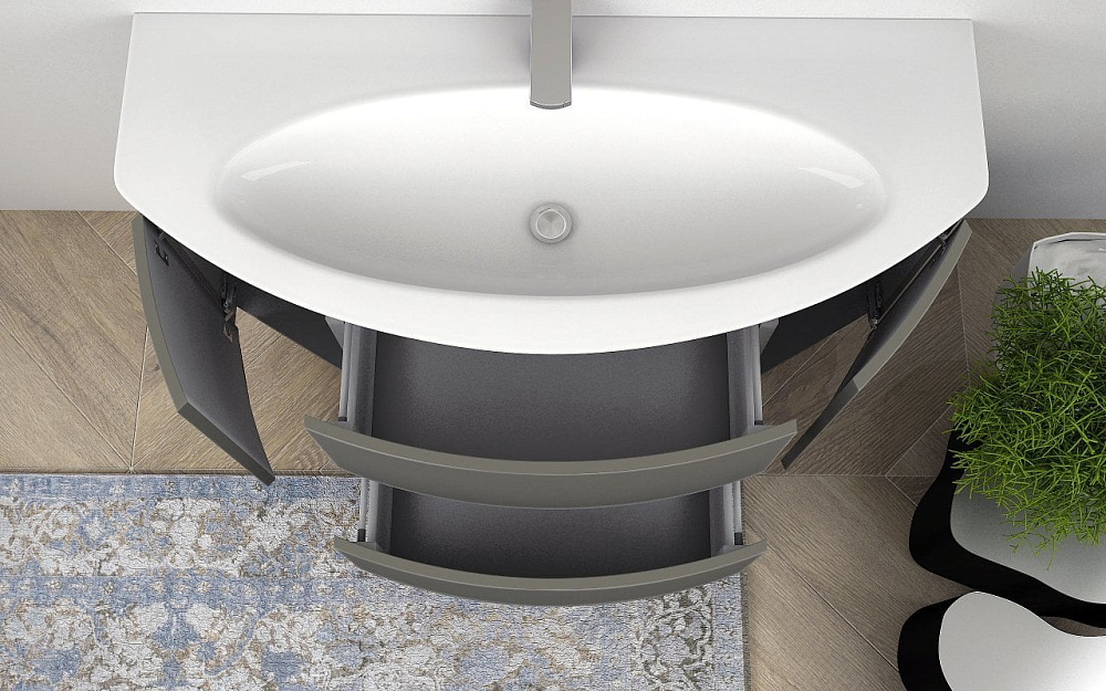Мебельная раковина Cezares Eden 82368 Extra Light 122 см