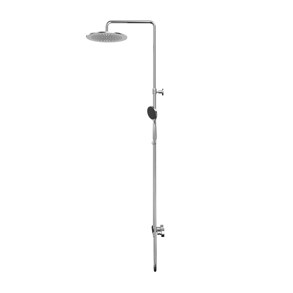 Душевая стойка WHITECROSS Y Y1244BASICNIB, брашированный никель