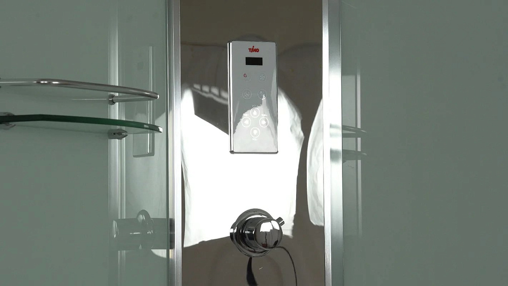Душевая кабина Timo Comfort T-8880C Clean Glass с высоким поддоном