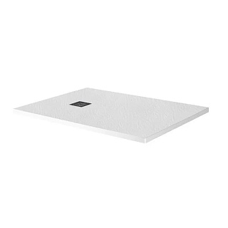 Поддон для душа BelBagno Uno TRAY-MR-UNO-AH-100/80-35-W-NO 100х80, белый, с сифоном