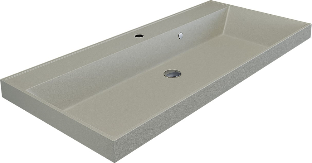 Мебельная раковина Uperwood Classic Quartz 291030029 90 см, матовая бежевая, лен