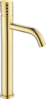 Смеситель для раковины Boheme Stick 122-GG gold diamond gold