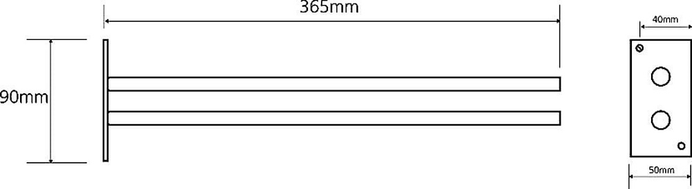Полотенцедержатель Bemeta Omega 104704142