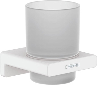 Стакан Hansgrohe AddStoris 41749700 матовый белый