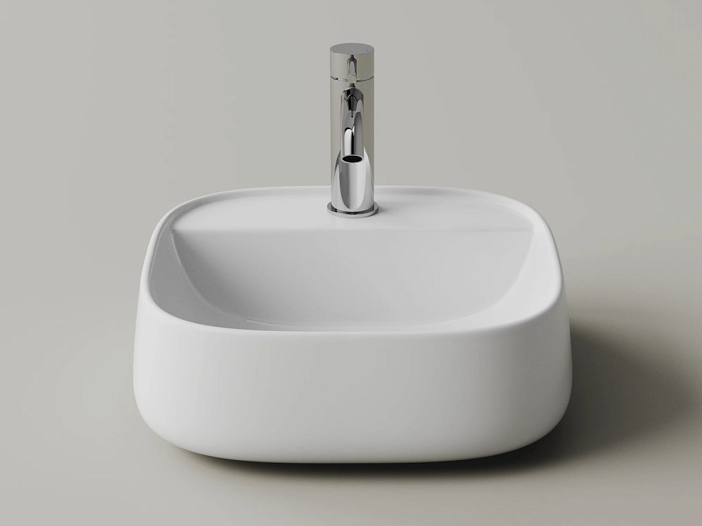 Подвесная раковина для ванной комнаты Ceramicanova Fonte CN5052, белый