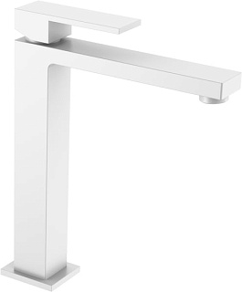 Смеситель для раковины Boheme Qubic 472-MW matt white