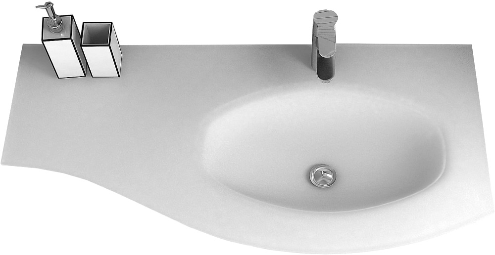 Мебельная раковина Cezares Sting 104 R extra light