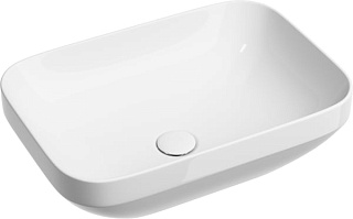 Накладная раковина Ceramicanova Element CN6055 белая глянцевая