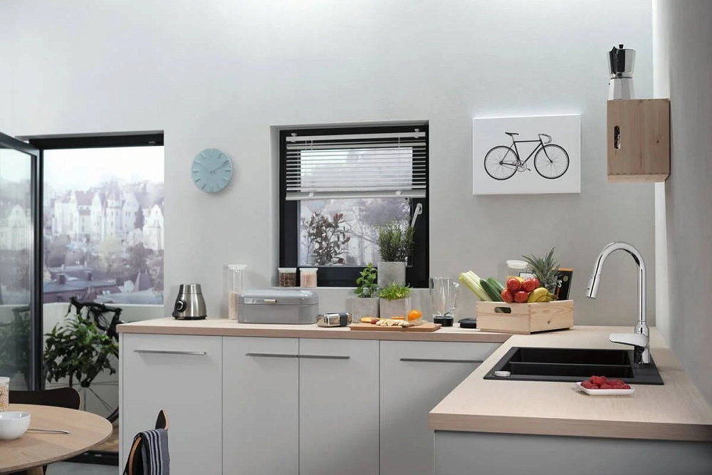 Смеситель для кухни Hansgrohe Focus M42 71821000 хром