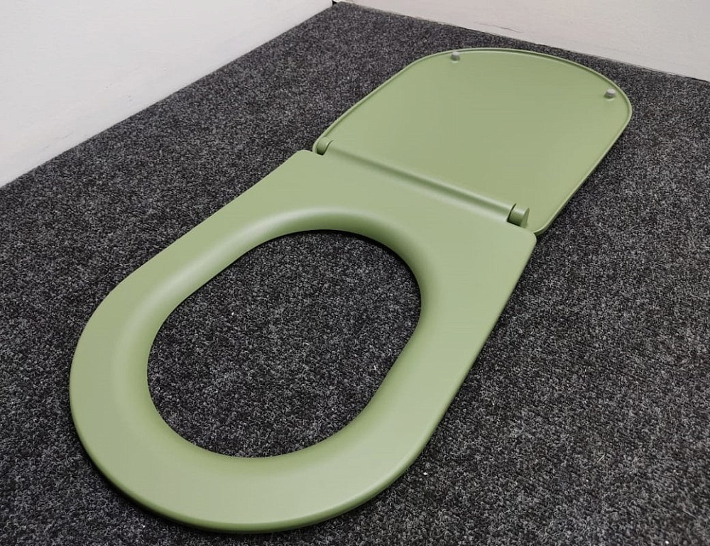 Крышка-сиденье Kerasan Nolita 539111 verde, с микролифтом