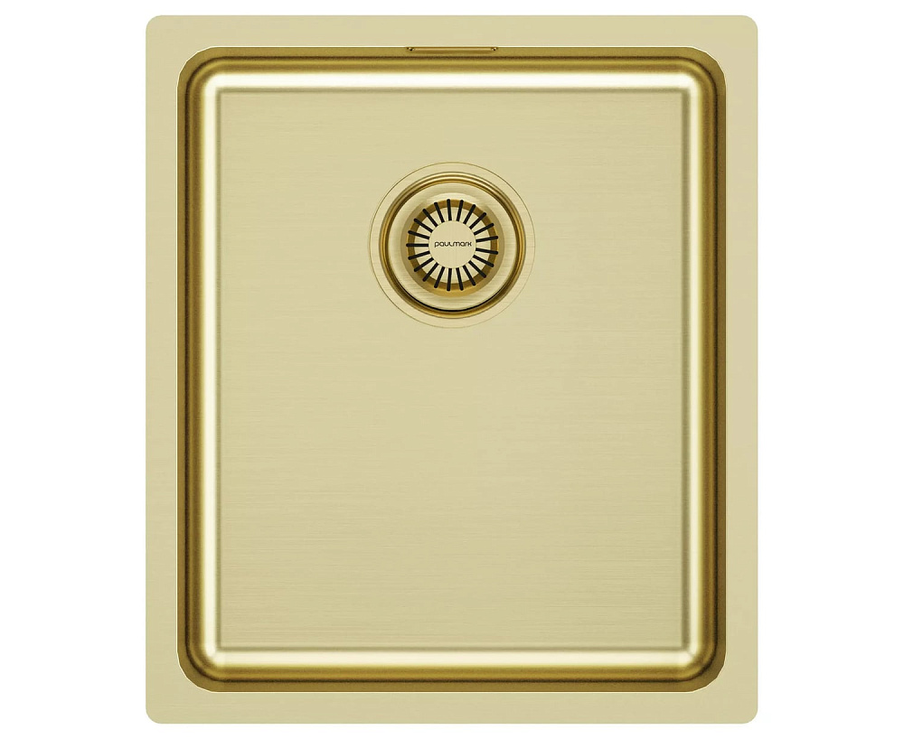 Мойка кухонная Paulmark Vista PM904438-LG, светлое золото