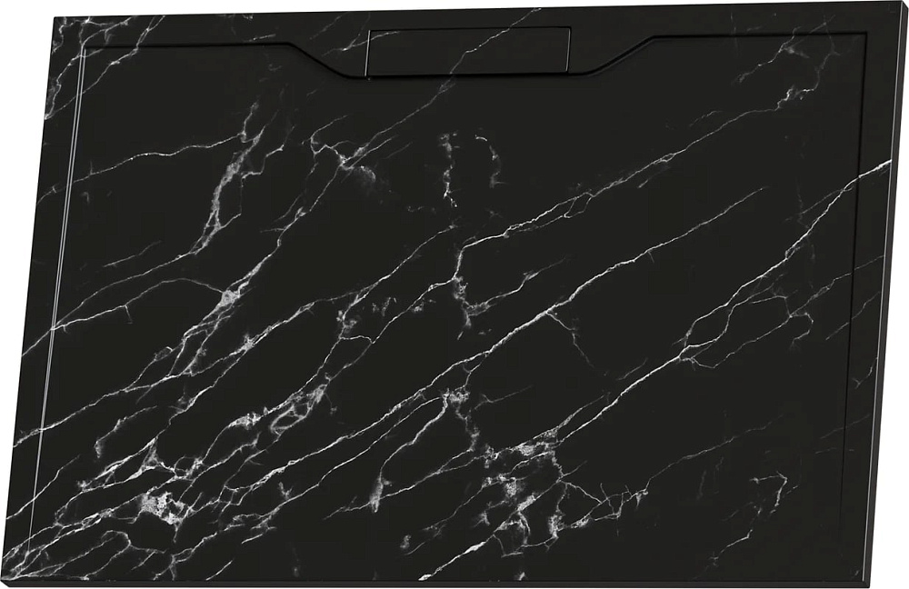 Поддон для душа RGW Stone Tray STE MB 100x80, черный мрамор