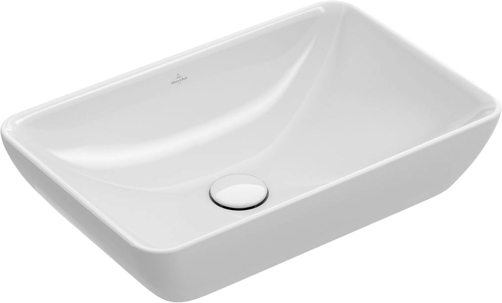 Накладная раковина Villeroy & Boch Venticello 4113 55R1 alpin CeramicPlus