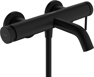 Смеситель для ванны с душем Hansgrohe Tecturis S 73422670, матовый черный