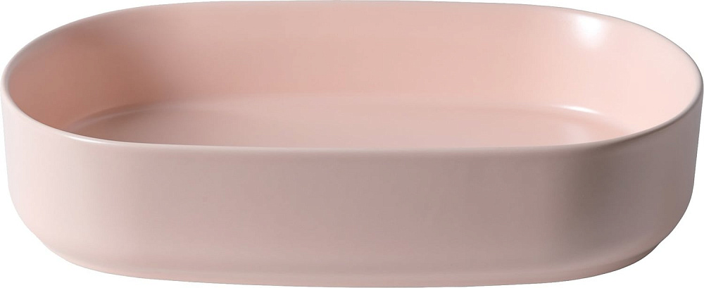 Накладная раковина Allen Brau Fantasy Oval 55x36, розовая