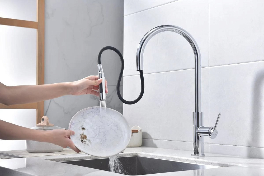 Смеситель для кухни Paulmark Senso Se215180-CR хром