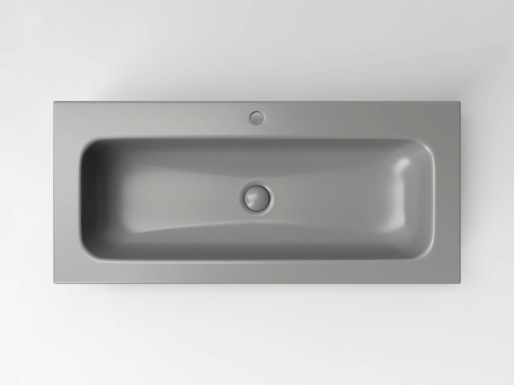 Мебельная раковина Ceramicanova Grace CN7013MH антрацит матовый