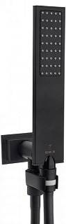 Душевой гарнитур Bossini Flat-One Flat-One C13011C.073, черный