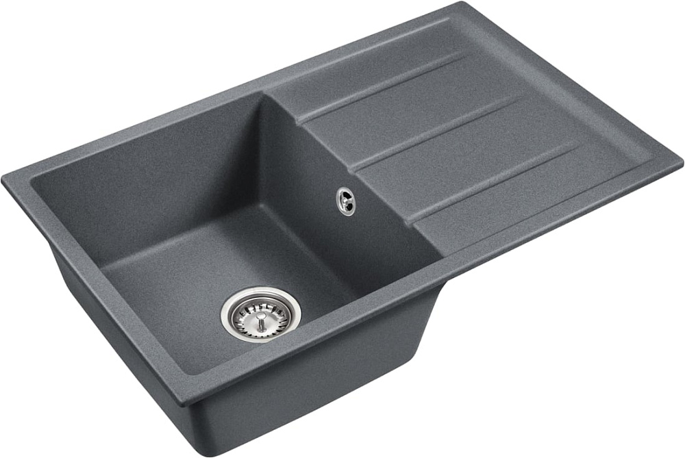 Мойка кухонная Emar Quartz EMQ-1800.Q, антрацит