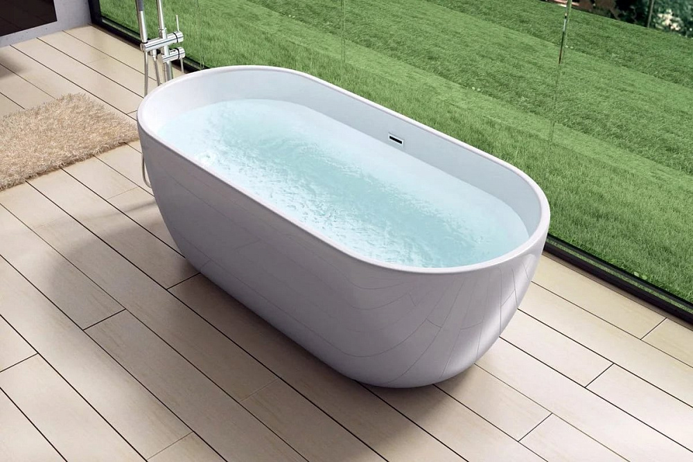 Акриловая ванна Art&Max 150x75 см, AM-518-1500-750