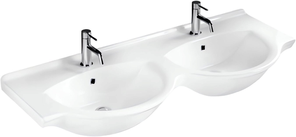 Раковина Hatria Sophie Y0Q501 125 см, белая