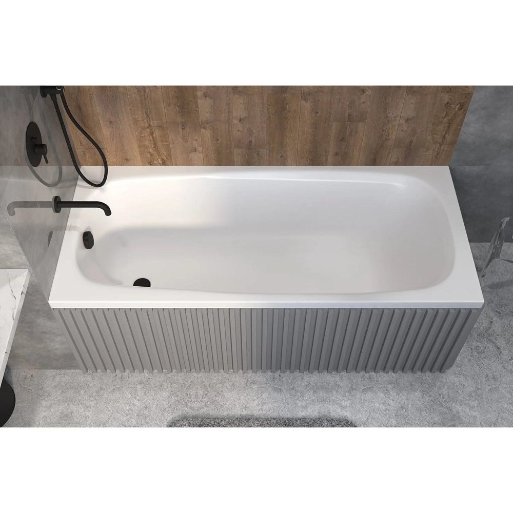 Акриловая ванна WHITECROSS Layla 170x75 см, 0102.170075.100