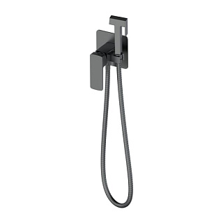 Гигиенический душ Oliveeka D OL-829003-BGM С ВНУТРЕННЕЙ ЧАСТЬЮ, матовый оружейный металл