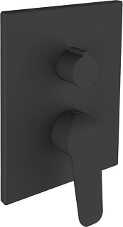 Встраиваемый смеситель Clever Start Elegance 61111, черный