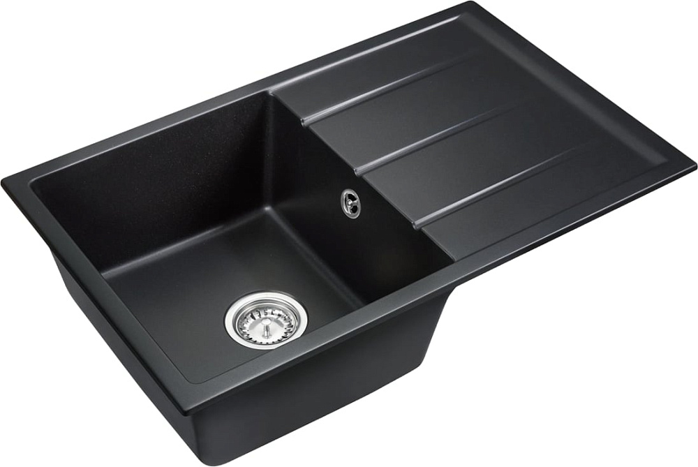 Мойка кухонная Emar Quartz EMQ-1800.Q, морион